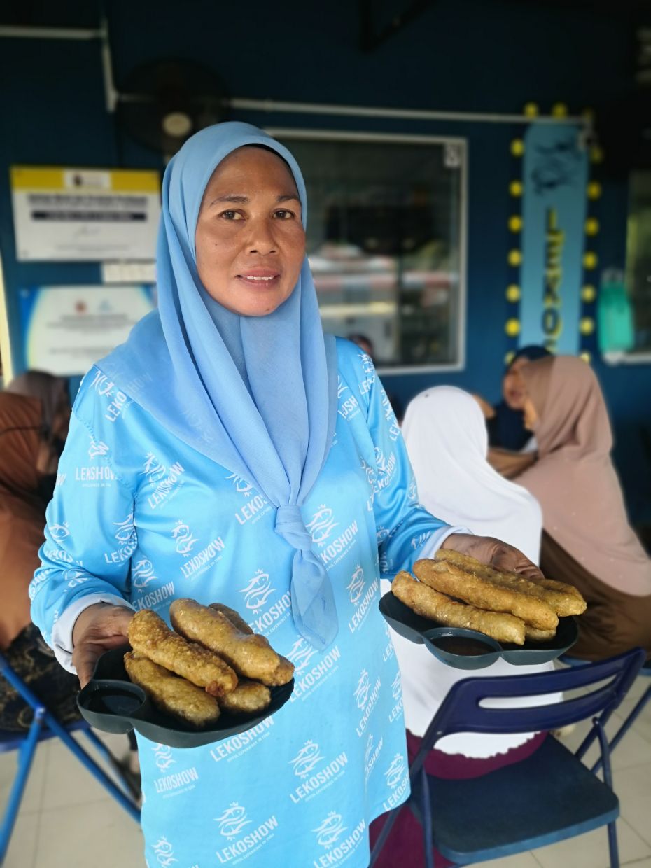 After years of struggle, Rosnani finally managed to nail the recipe for keropok lekor and is still very involved in Lekoshow's daily operations. — ALAN TEH LEAM SENG