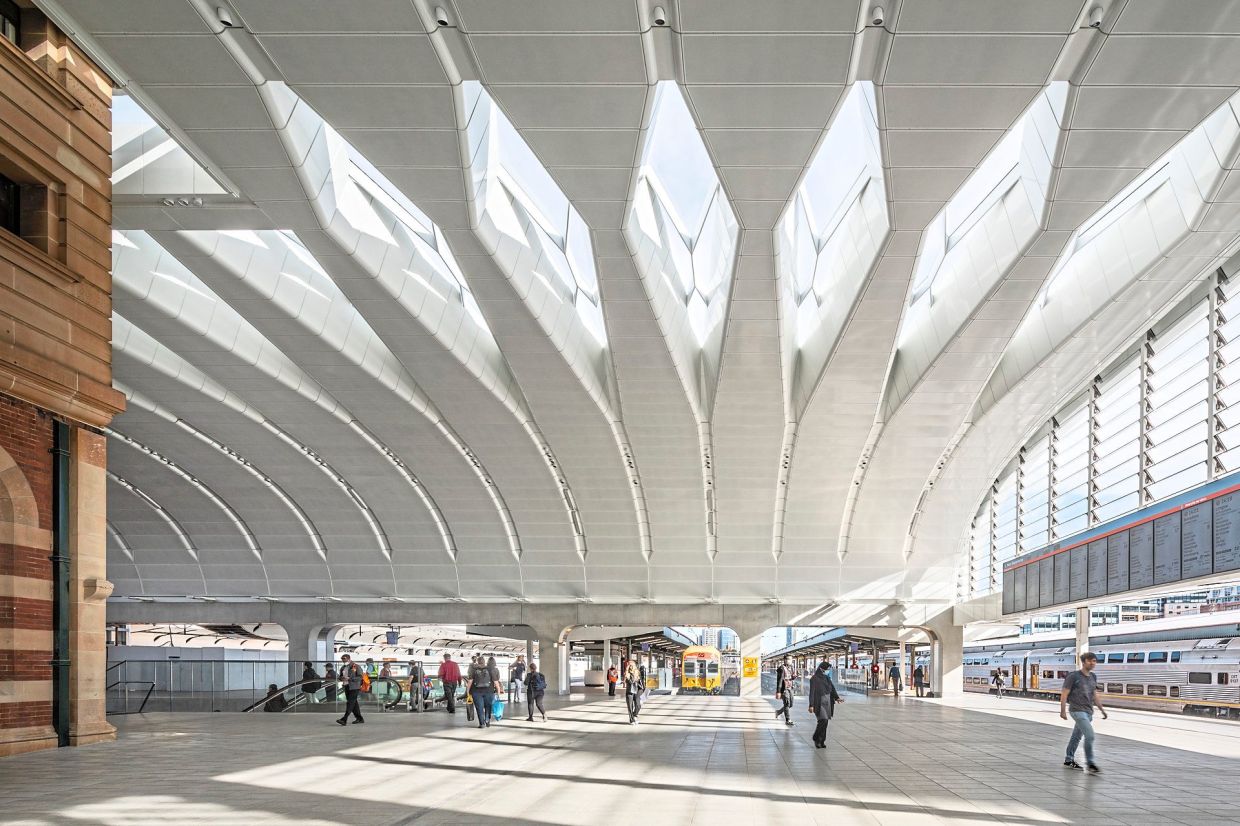 The Central Station Sydney in Sydney, Australia. Photo: Woods Bagot/John McAslan + Partners