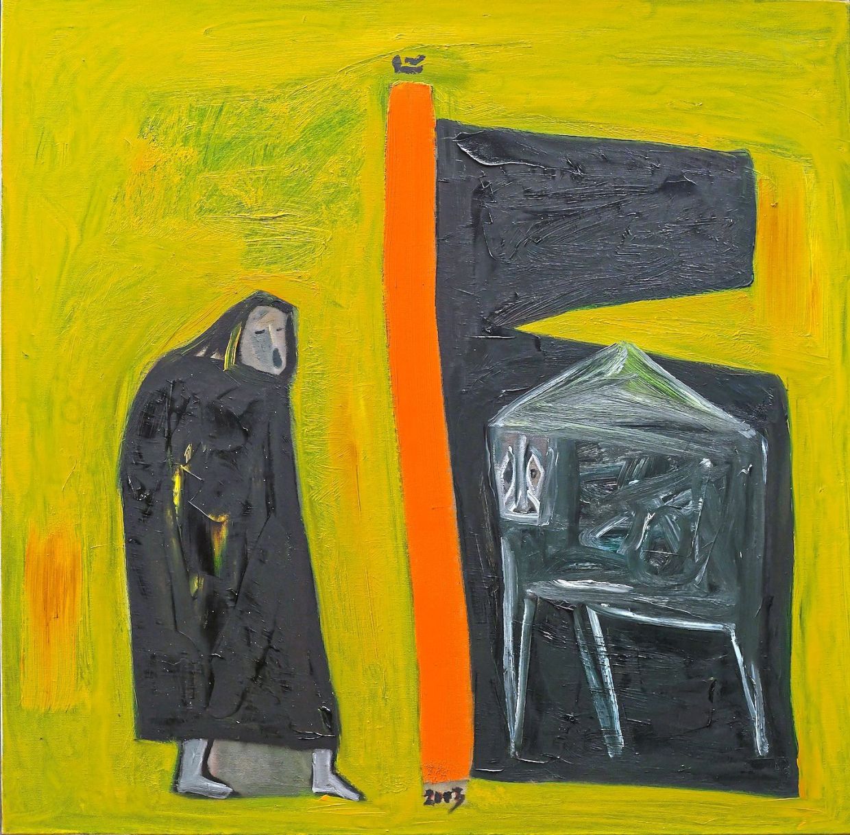 An artwork from Vietnamese painter Ha Tri Hieu, one of the regional highlights in the exhibition. Photo: Handout