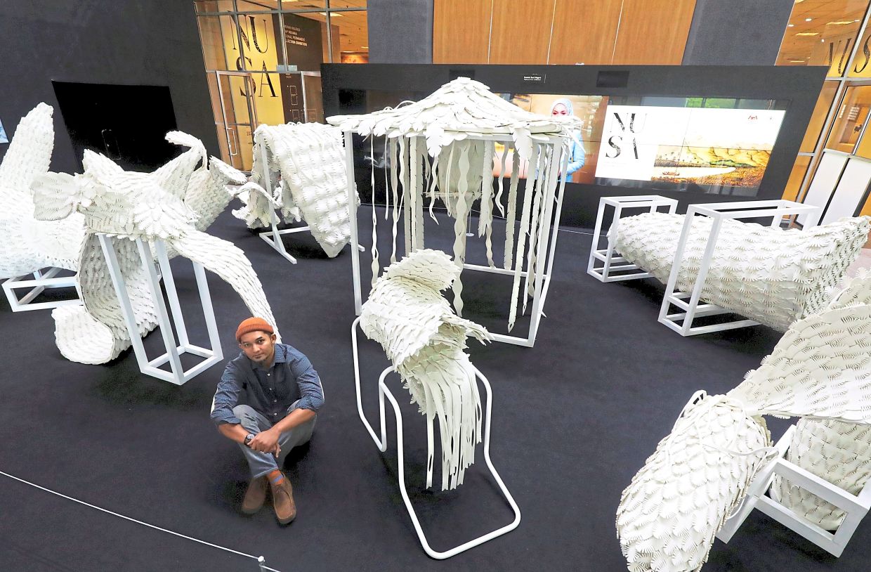 Malaysian artist gives National Art Gallery a sculptural soar