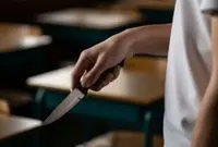 Psych report for school stabbing suspect pending