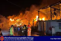 Arguing children in Phnom Penh village set house alight; aunt killed, uncle hospitalised, 11 homes destroyed