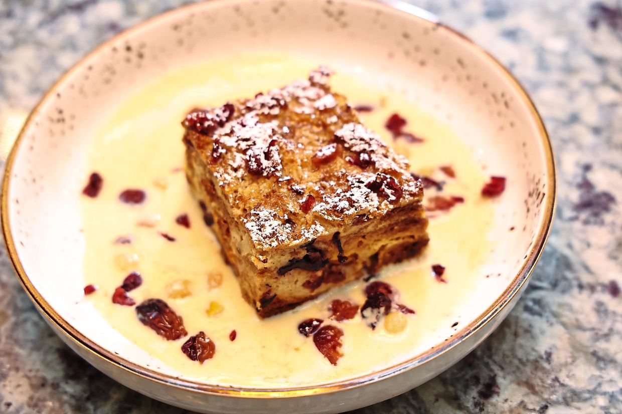 The Pandoro is an ode to an Italian-style cake that is a holiday favourite of Sasha's husband, who hails from the north of Italy. — AZMAN GHANI/The Star