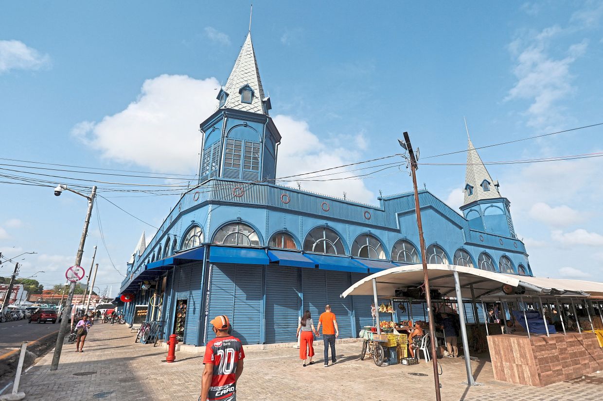 Belem’s Ver-o-Peso market, which is central to the Brazilian port city’s culture and cuisine, was given a makeover for COP30.