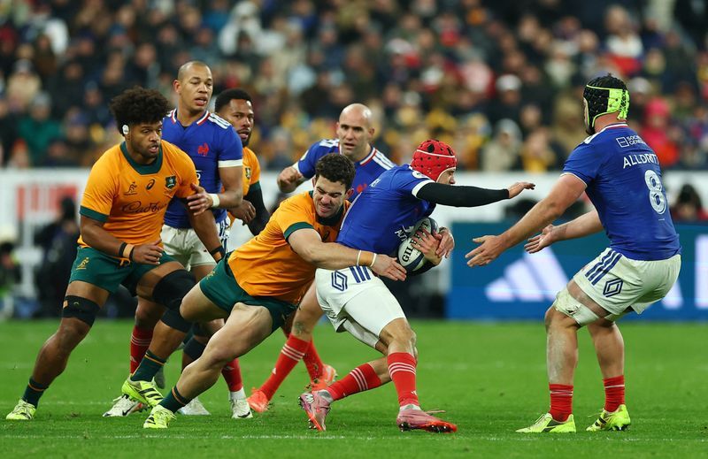 Rugby-France beat Australia 48-33 to complete winless tour for Wallabies