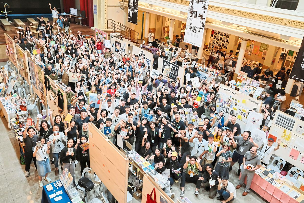 KL Art Book Fair has seen growing participation and attendance over the past four years, reflecting the rising appetite for artist-run culture. Photo: KLABF