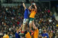 Rugby-France far from pre-2023 level, says coach Galthie