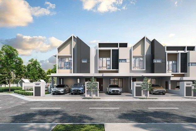 A visualisation of the Scandinavian design homes.