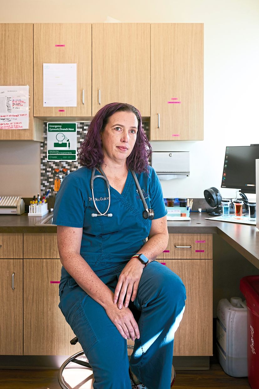 McGuire says some owners are hesitant to vaccinate their pets, even for fatal diseases like rabies.