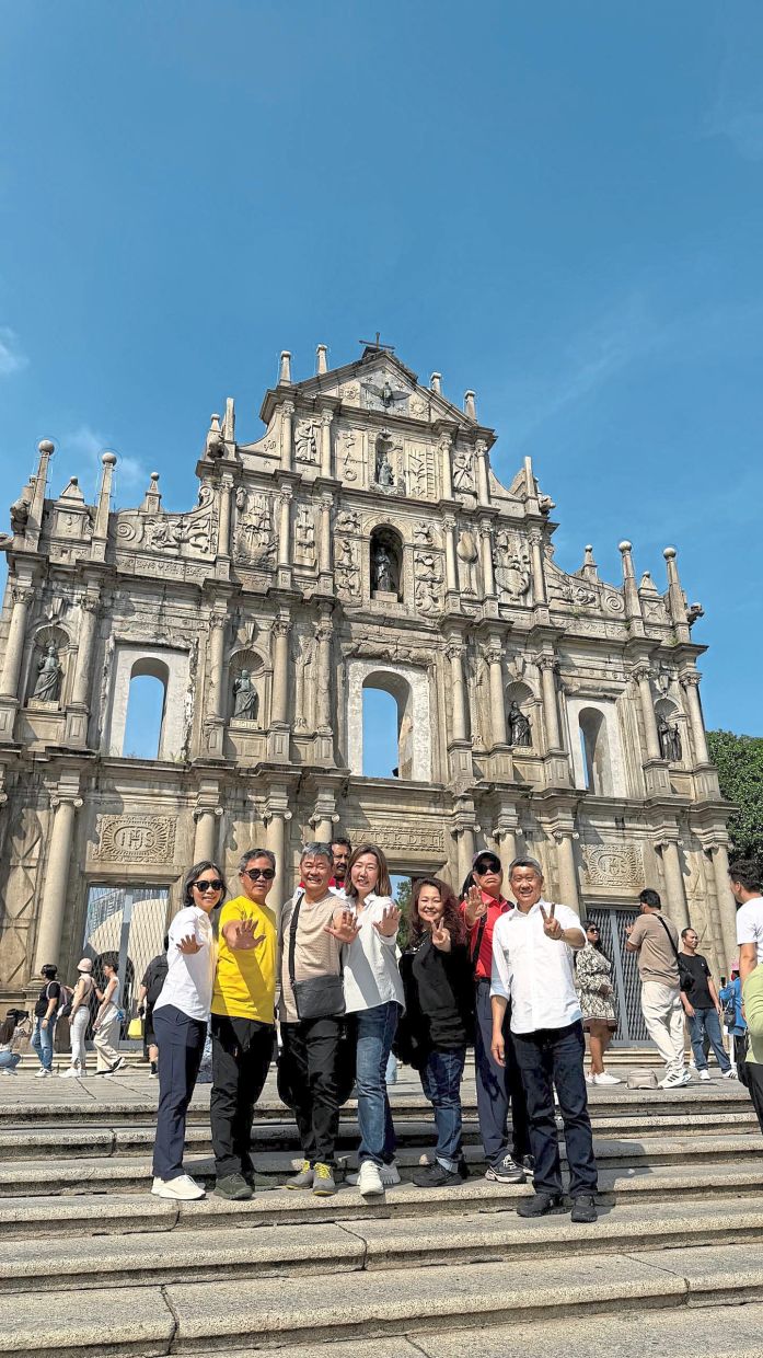 The Ruins of Saint Paul is located in St Anthony’s Parish, the most densely populated district in Macao. — Photos: LEESAN