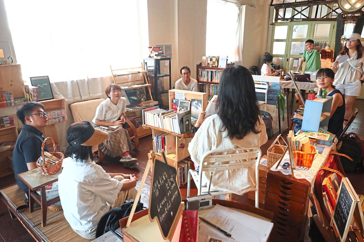 Books R&R also hosts reading sessions and other literary events. Photo: Oh Chin Eng 