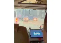 When roads turn into gushing rivers