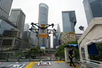 Takeoff of China's flying taxis hits turbulence