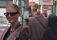 Oscar winner Charlize Theron spotted in Seoul