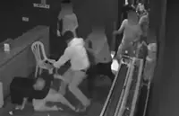 Two held over fatal brawl at entertainment centre