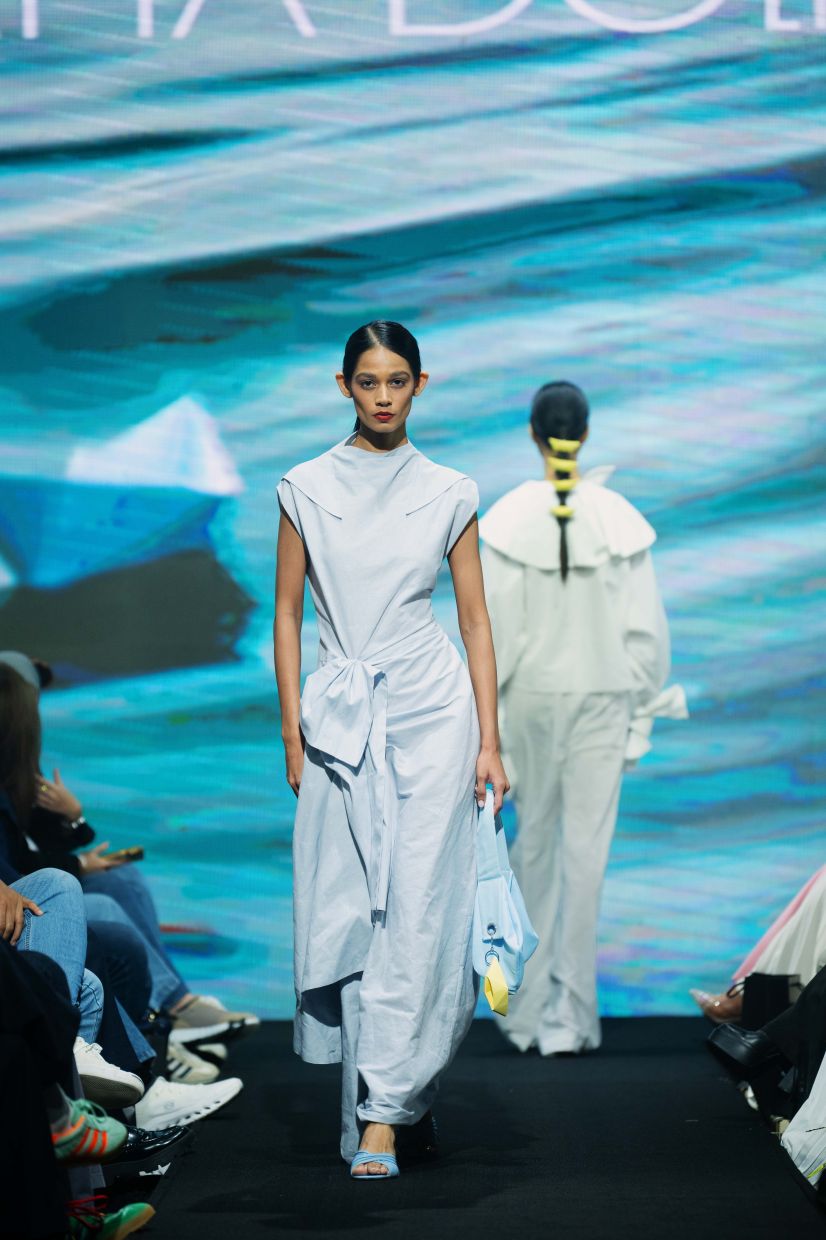 Hatta Dolmat’s latest collection reflects his 20-year journey as a designer. Photo: Kuala Lumpur Fashion Week