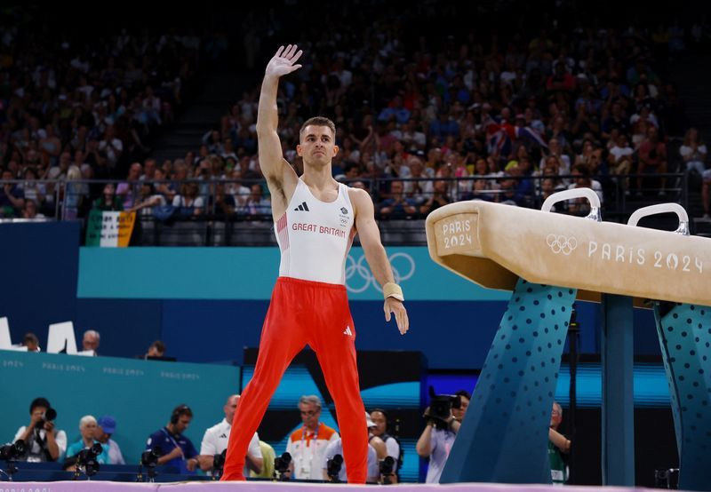 Olympics-British gymnast Whitlock comes out of retirement to target LA 2028