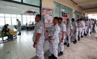 Sabah polls: Rain, cloudy conditions at several early voting centres