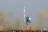China launches first emergency mission to Tiangong space station