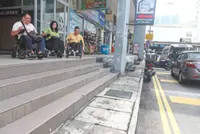 Disabled folk face stumbling blocks to access in Penang