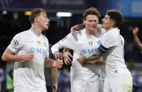 Soccer-McTominay helps Napoli overcome Qarabag 2-0 in Champions League