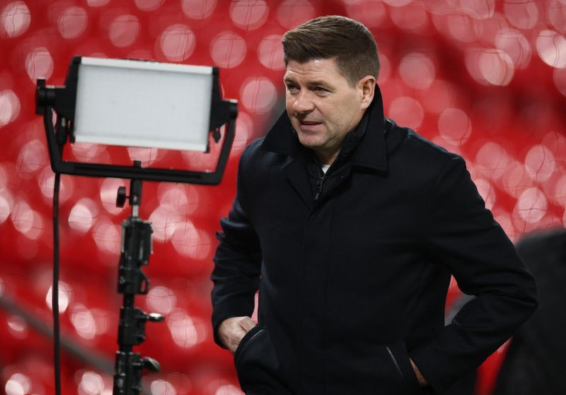 Soccer-Liverpool slump not a 'crisis' but Slot needs answers soon, says Gerrard