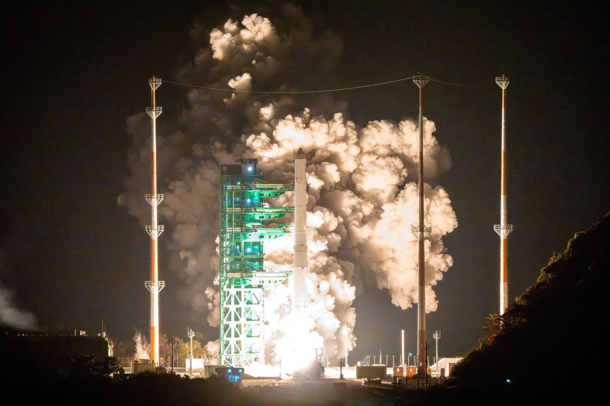 South Korea's fourth space rocket launch successful, sends satellites into orbit