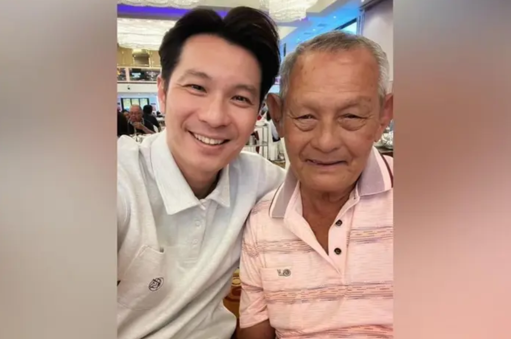 Chen described his late father as a simple and responsible man, who taught him that family always comes first. Photo: Shaun Chen/Instagram