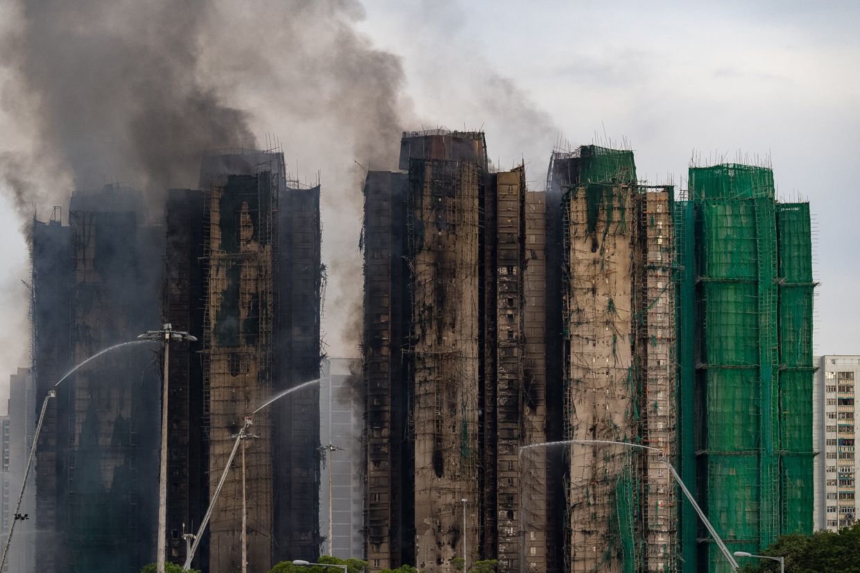 Hundreds still missing in deadly Hong Kong fire, police cite ‘grossly negligent’ firm