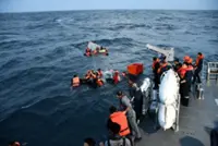 Nine workers airlifted to safety after being stranded on Perak island