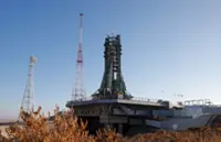Soyuz spacecraft blasts off for International Space Station with Russian and American crew