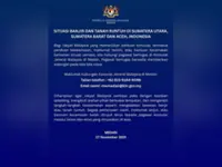 Consulate on standby to aid Malaysians as floods, landslides hit Medan