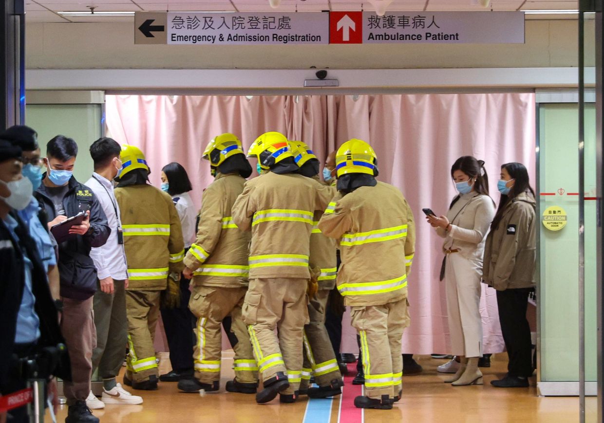 Hong Kong leader John Lee pays tribute to firefighter killed in Tai Po blaze