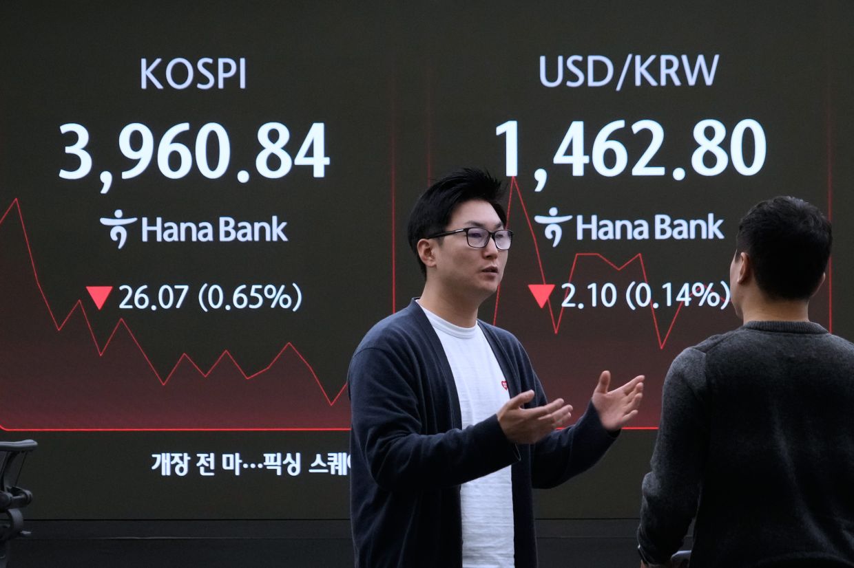 Asian markets struggle to build on week's rally