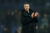 Soccer-Van Persie defends decision to give senior debut to son Shaqueel in Europa League loss