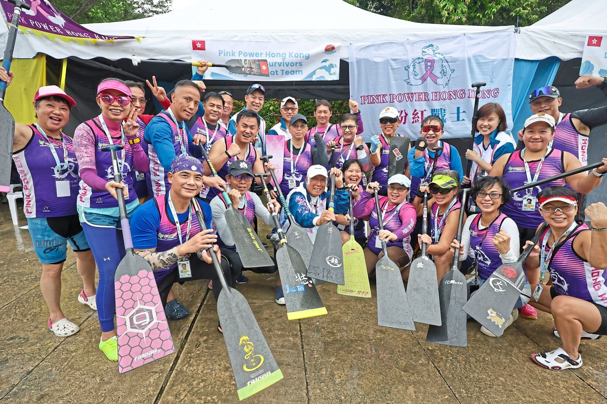 When every stroke counts, in boat and life