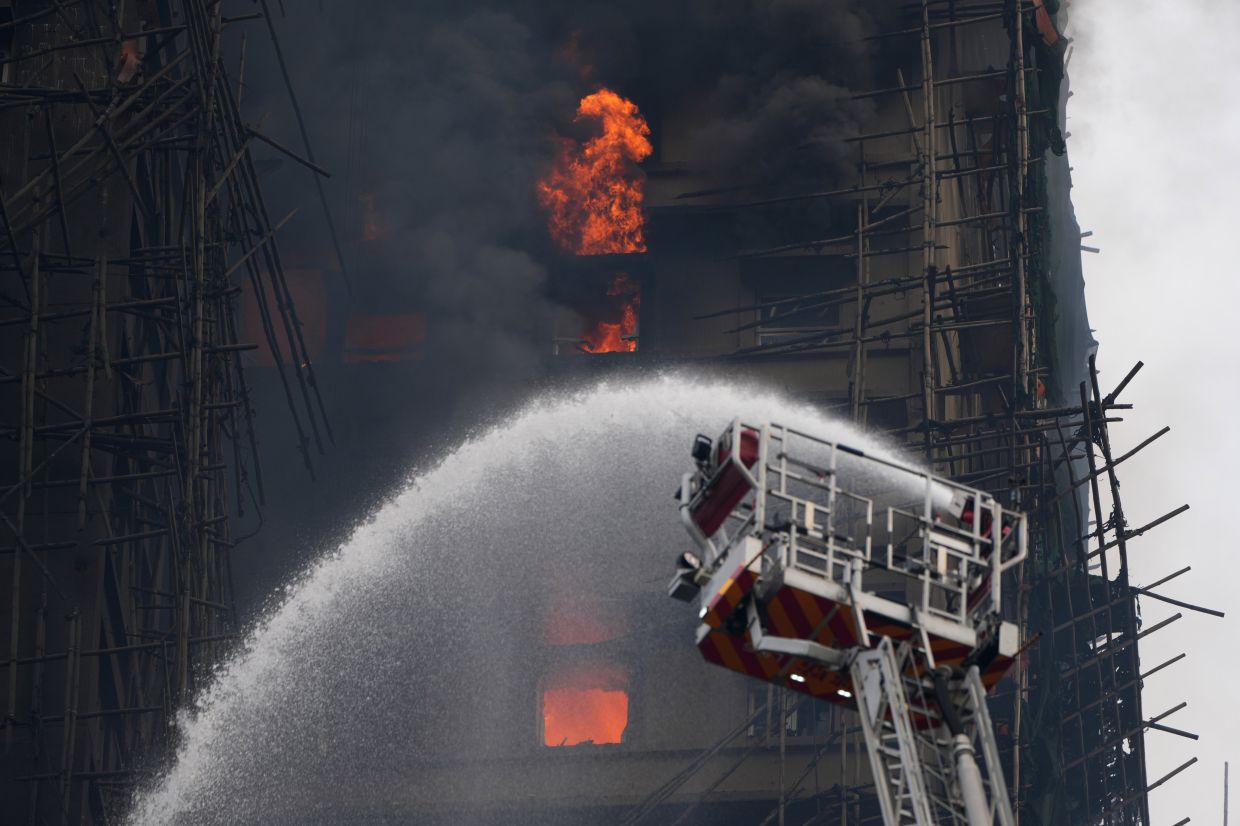 Hong Kong fire’s ‘heat, flames main challenges for rescuers, not ladder limits’