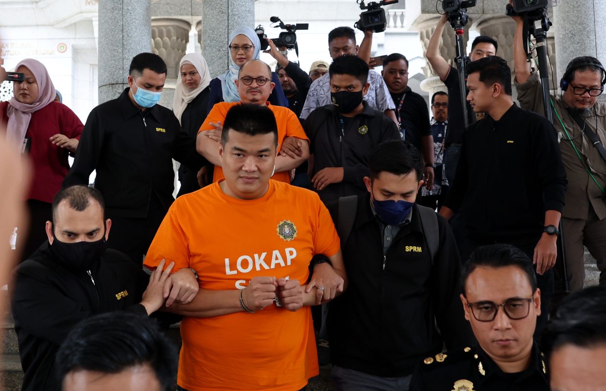 Businessman Albert Tei and Shamsul remanded for six days in MACC probe