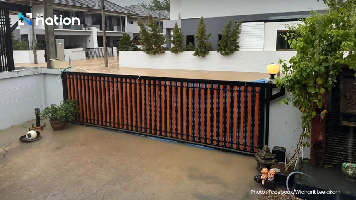 How one Hatyai resident protected his house from the second wave of floods