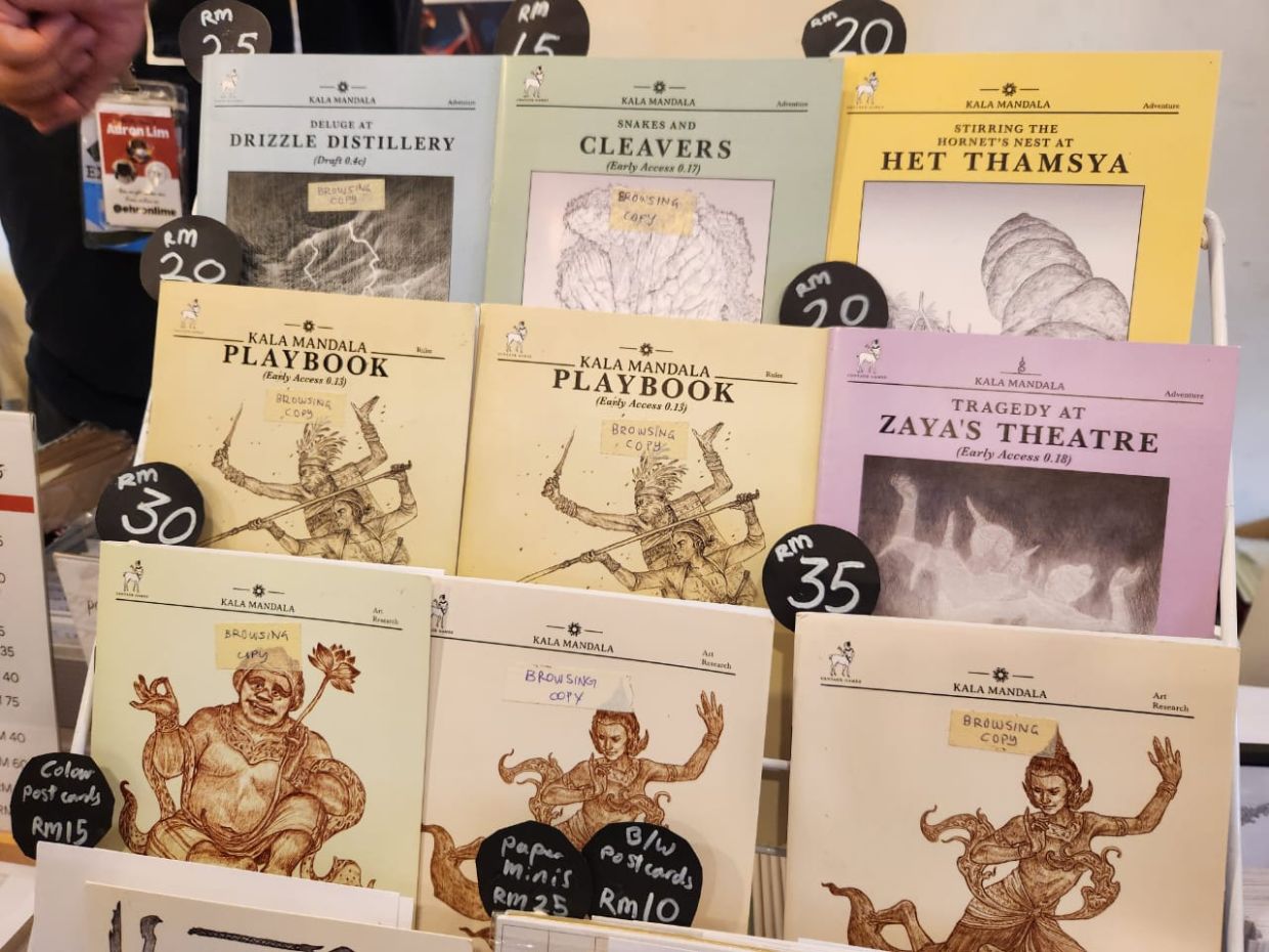 Munkao’s 'Kala Mandala' art book and adventure module series reinterprets fantasy, focusing on South-East Asia and moving away from traditional European influences. Photo: Munkao 