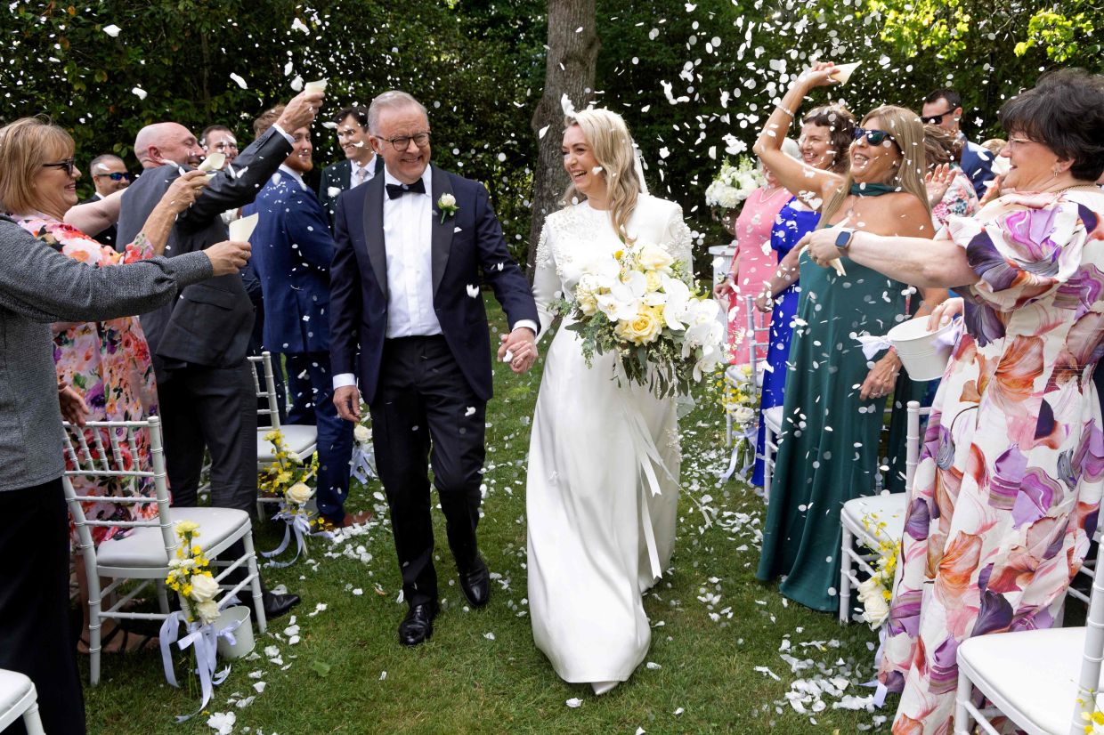 Australian Prime Minister Albanese becomes the first ever to marry in office