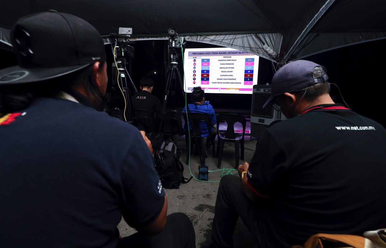 Sabah polls (unofficial): GRS in the forefront with 29 seats