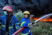 Female firefighters taking on the heat