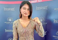 A fighter in the ring and for women