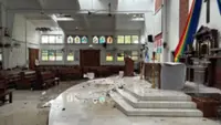 Church of Immaculate in Conception Port Dickson closed after storm damage