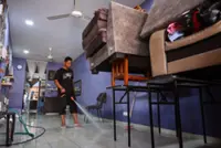 Wave of spring-cleaning after floodwaters recede in Chukai