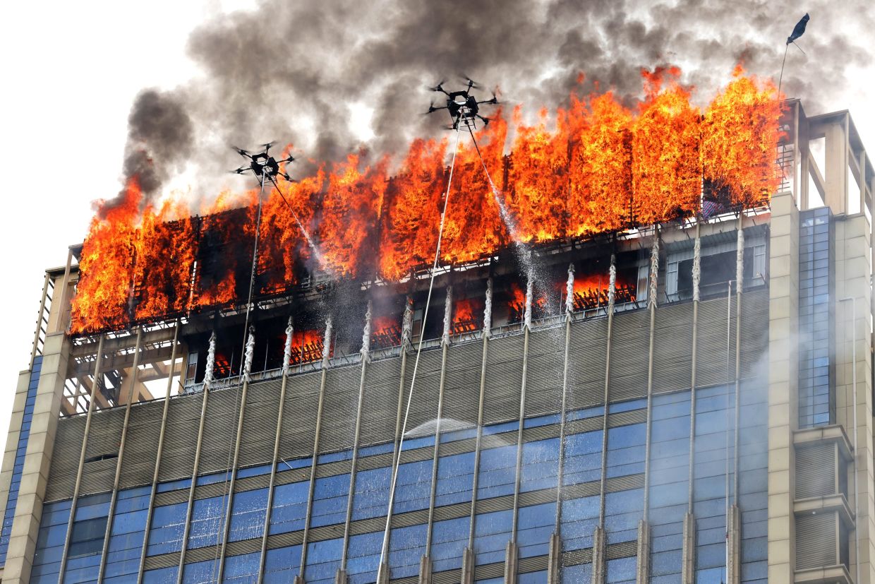 After Hong Kong's huge fire shocker, can new tech protect China’s high-rises from tragedy?
