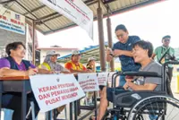 Cerebral palsy proves no barrier to vote