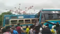10 killed, 20 injured after two buses collide head-on in India's Tamil Nadu