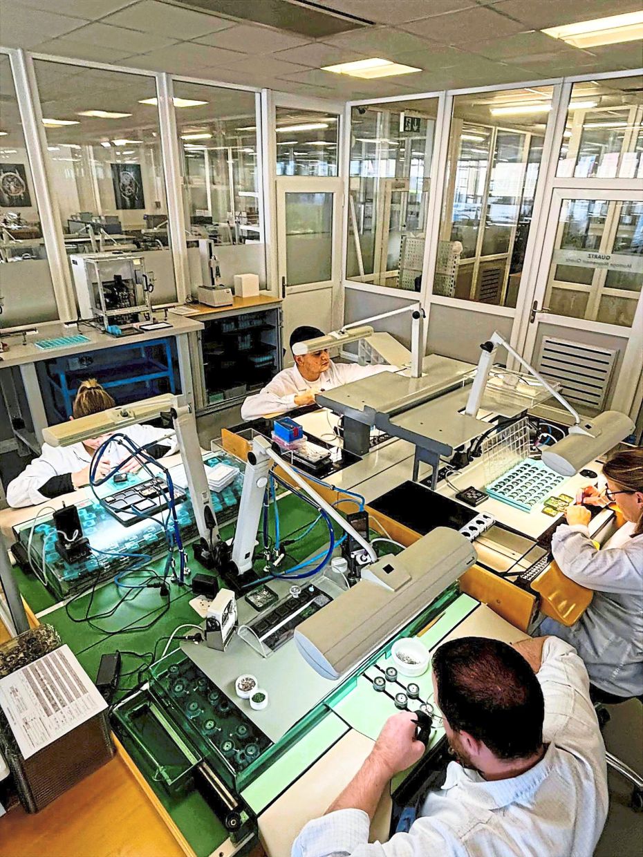 A look at the quartz atelier.